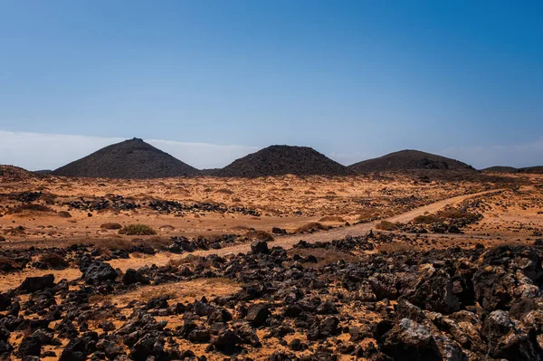 Isla Lobos España Octubre 2019 Isla Lobos Isla Lobos Una — Foto de Stock