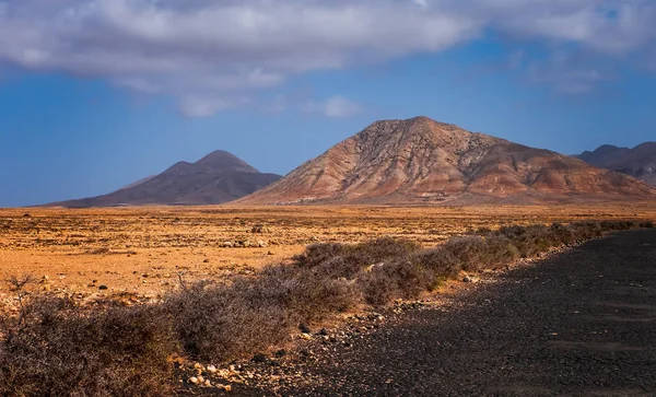 Vista Montaña Tindaya Oliva Fuerteventura Islas Canarias España Octubre 2019 — Foto de Stock