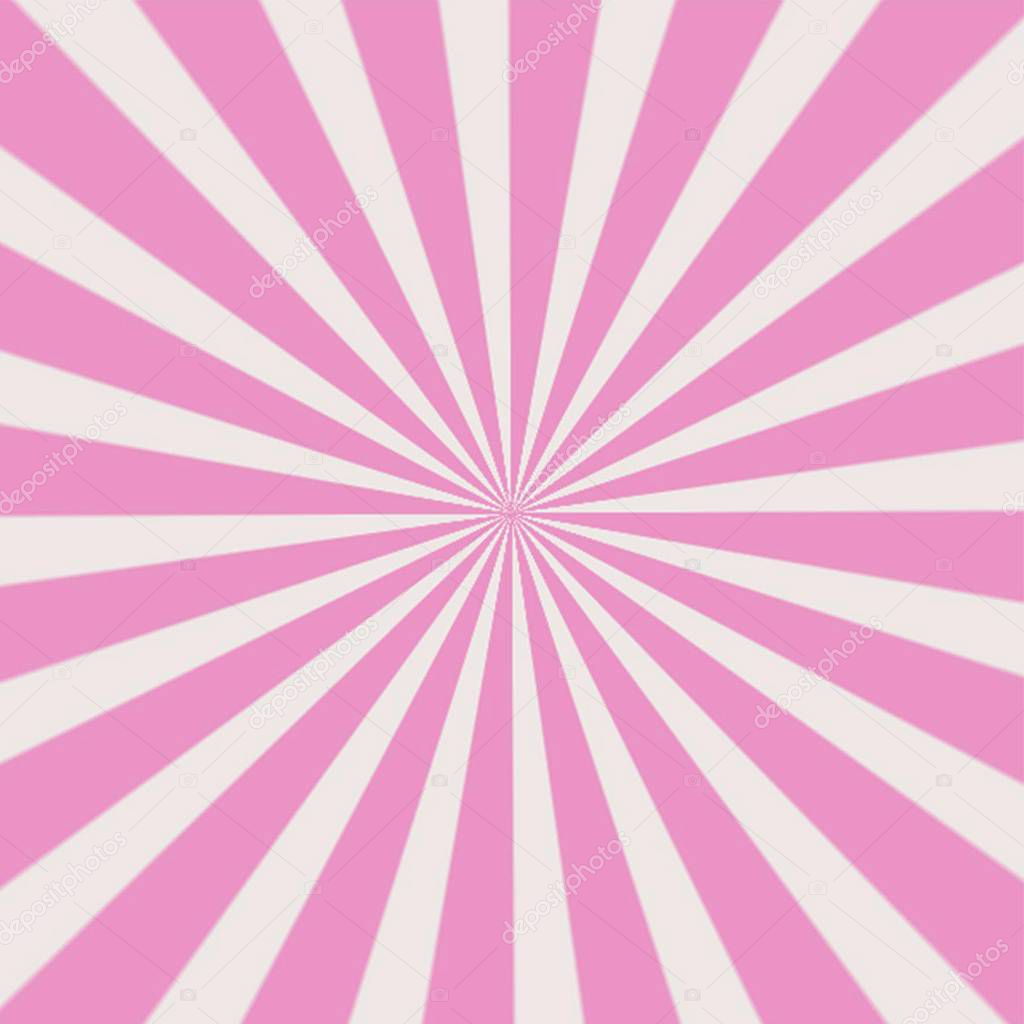 Sun rays background or Pink color burst background: Pop Art Style. Use for App, Postcards, Packaging, Items, Websites and Material-illustration.