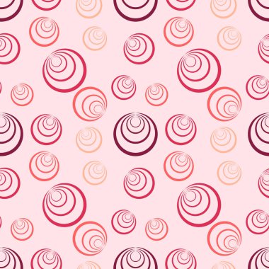 daire pembe arkaplan pürüzsüz desen