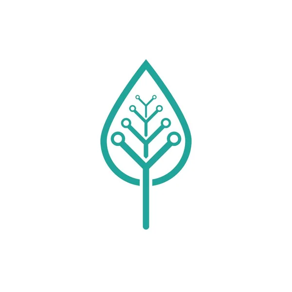 Шаблон Футуристичного Логотипу Технологічних Компаній — стоковий вектор