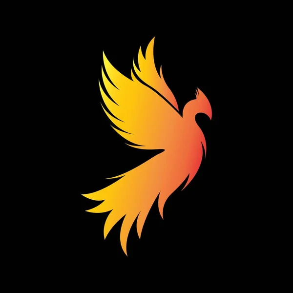 Phoenix Ave Logo Vector Concepto — Archivo Imágenes Vectoriales