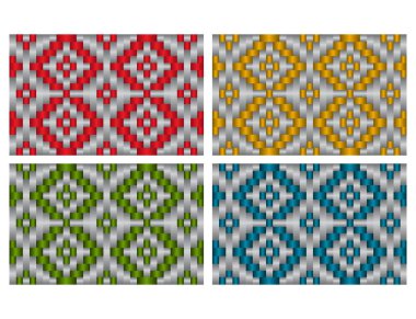 güzel dekoratif etnik örgü (anyaman) arkaplan dokusu 17