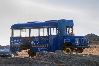 Eski otobüs çizimleri grafiti