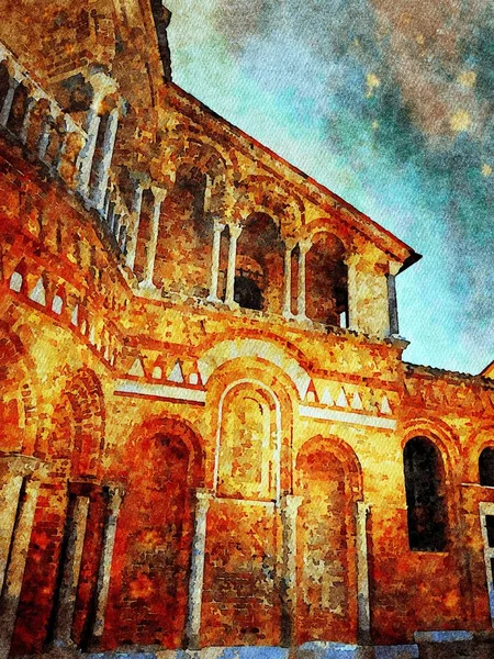 Een glimp van een van de kathedralen van Venetië — Stockfoto