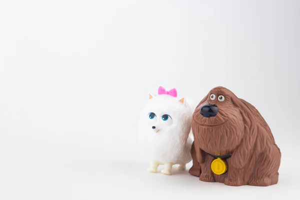 Тайная жизнь игрушек для домашних животных — стоковое фото