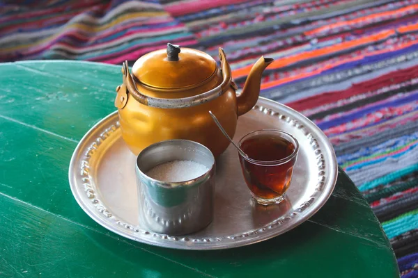 Oriental Bedouin Tea — Stock Photo, Image