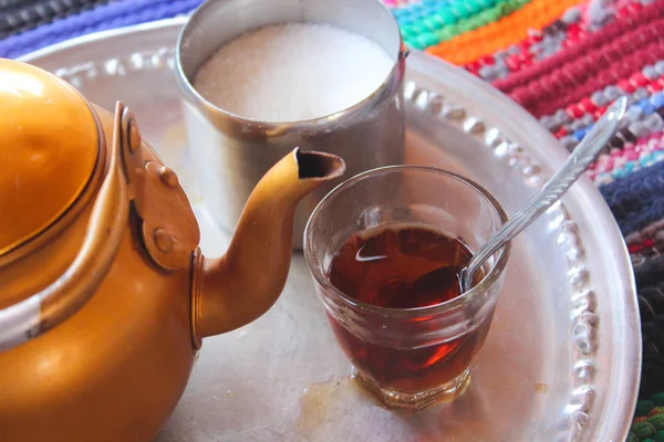 Oriental Bedouin Tea — Stock Photo, Image