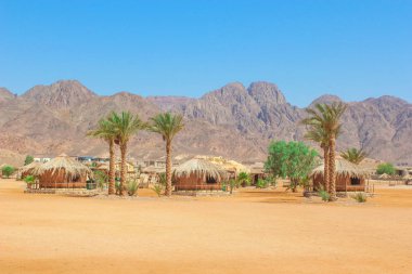 Yazlık bir kampta Sinai, Taba çöl 