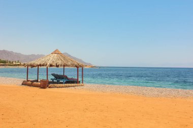 Yazlık bir kampta Sinai, Taba çöl 