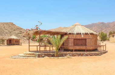 Yazlık bir kampta Sinai, Taba çöl 