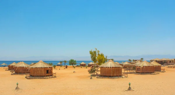 Cabaña en un Campamento en Sinaí, desierto de Taba —  Fotos de Stock