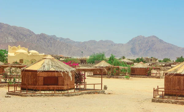 Cabaña en un Campamento en Sinaí, desierto de Taba —  Fotos de Stock