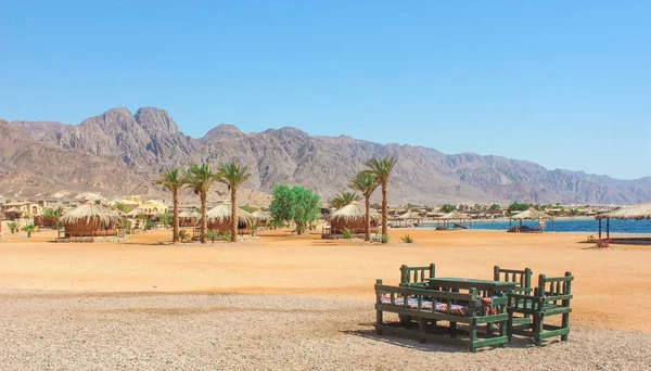 Cabaña en un Campamento en Sinaí, desierto de Taba —  Fotos de Stock