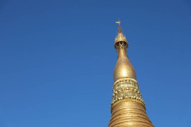 YANGON/MYANMAR - 26th Aug, 2019 : Shwe Dagon Pagoda, Yangon, Myanmar.