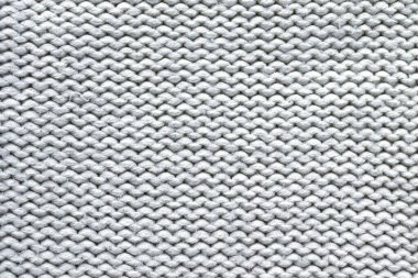 Beyaz örgü yün ürünü şeklinde arkaplan