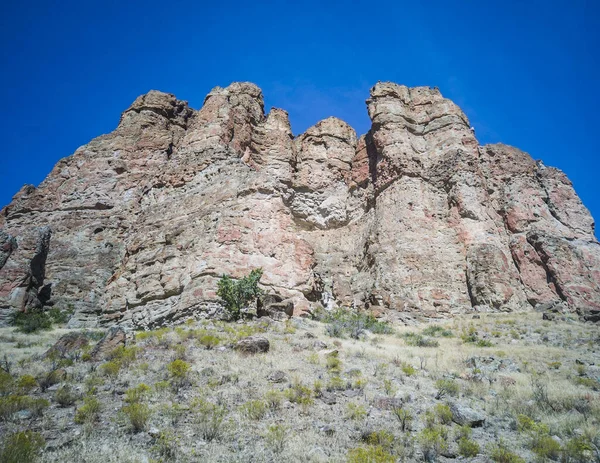 Fantastiska Badlands Och Palisades John Day Fossil Sängar Clarno Enhet — Stockfoto