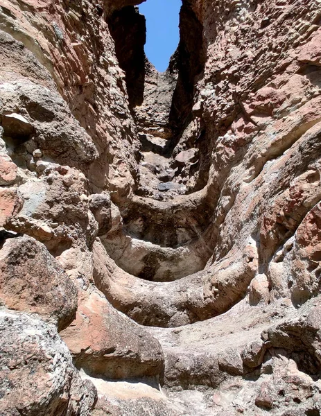 Csodálatos Puszták Palánkok John Day Fossil Beds Clarno Egység Szikla — Stock Fotó