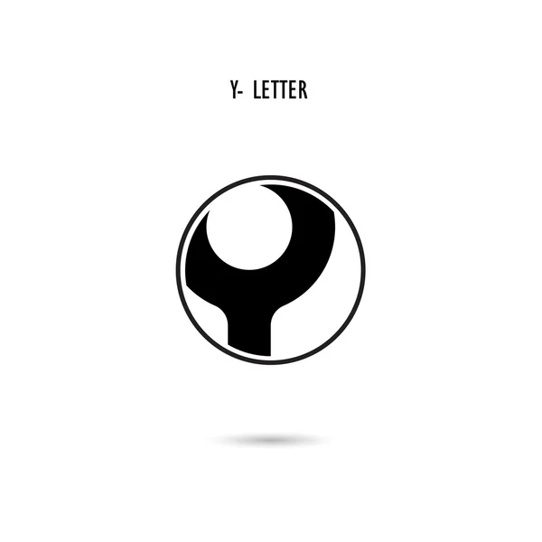 Creatieve Y-letter pictogram abstracte logo ontwerp. Y-alfabet symbool. — Stockvector