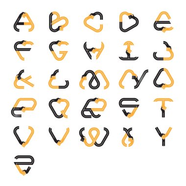 Yaratıcı mektup simgesi soyut logo tasarım vektör şablonu ile s