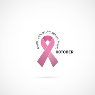 Kanser Ekim farkındalık ay kampanya Background.Women meme 