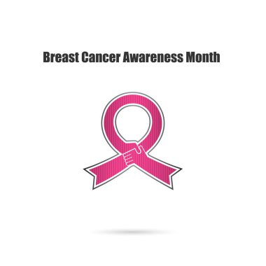 Kanser Ekim farkındalık ay kampanya Background.Women meme 