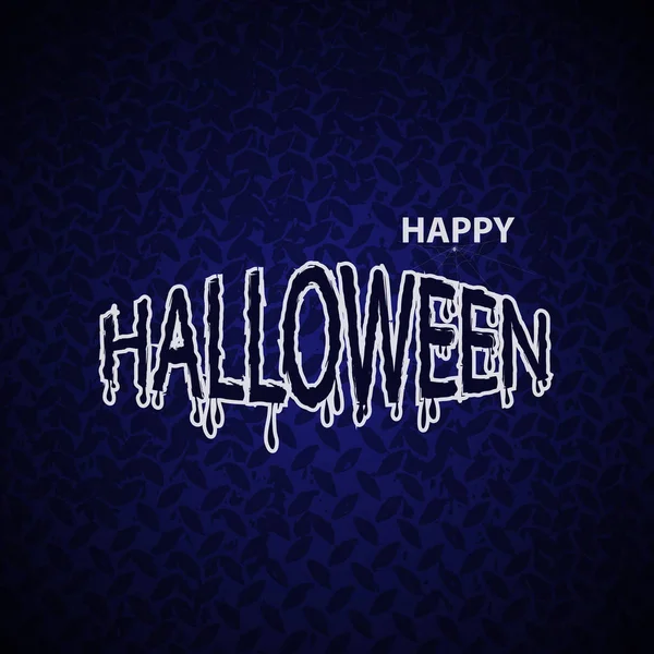 Halloween banner kalligrafi. Halloween trick eller behandla part cele — Stock vektor