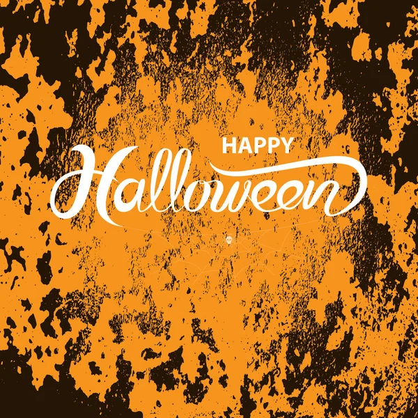 Halloween banner kalligraphy.Halloween trick eller behandle fest cele – Stock-vektor