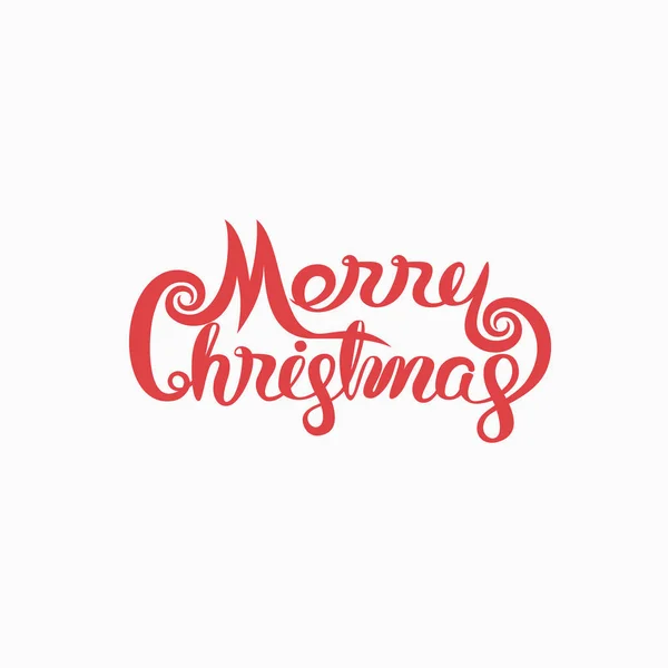 Frohe Weihnachten typografisches Design elements.merry christmas ve — Stockvektor