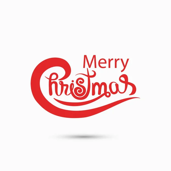 Frohe Weihnachten typografisches Design elements.merry christmas ve — Stockvektor