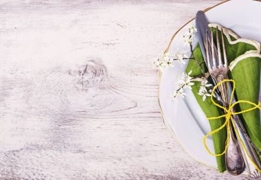 Vintage Paskalya Tablo ayarı 