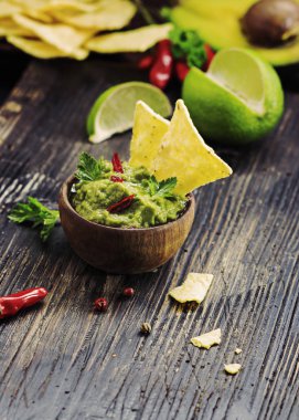 guacamole ahşap tablo. 