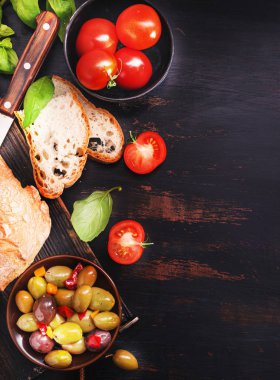 İtalyan ciabatta ekmeği 