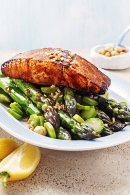 Somon ızgara fileto