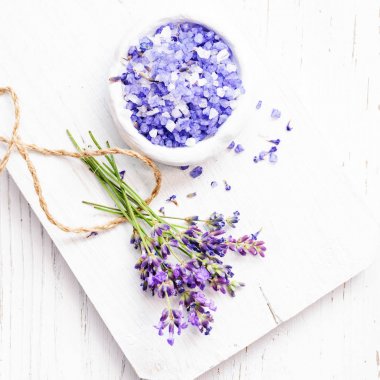 Lavanta spa için malzemeler