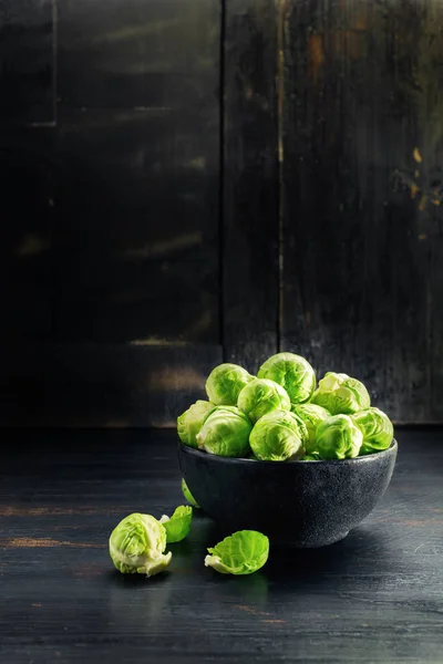 Інгредієнти Брюссельська капуста — стокове фото