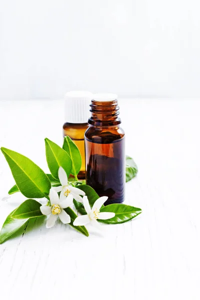 Neroli  essential oil — Stock Photo, Image