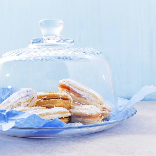 Shortbread butter cookies — Stock Photo, Image