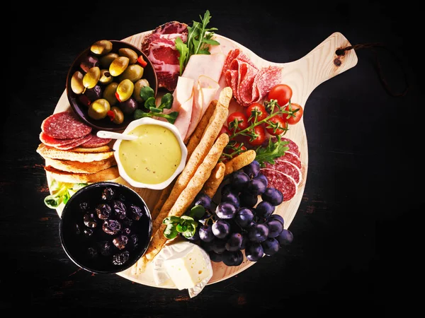 Ingredienti alimentari della varietà mediterranea — Foto Stock