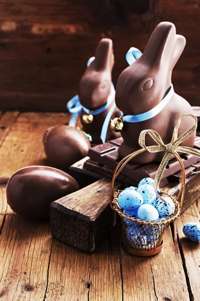 Çikolata Paskalya yumurtaları, tavşan