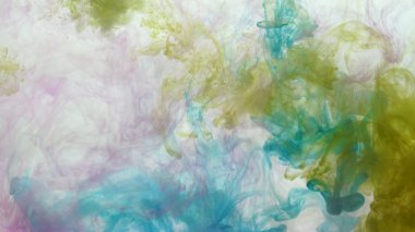 Su ve 6 numaralı boyalarla yapılan deneyler..