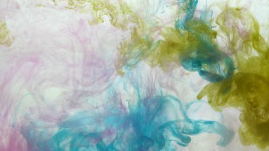 Su ve boyayla yapılan deneyler # 5.