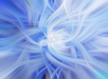 Girdap ile soyut mavi arkaplan