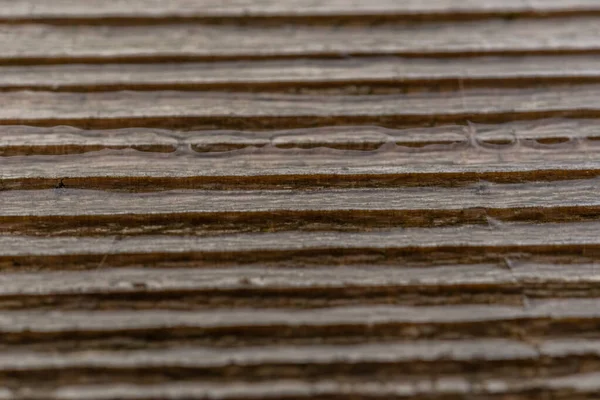 Irregular áspero ranhurado branco fundo textura de madeira linear — Fotografia de Stock