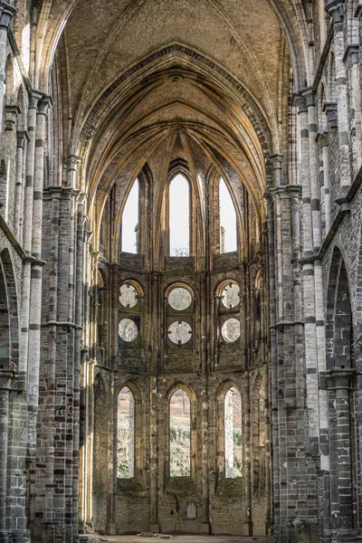 Villers Abbey abbaye de Villers è un antico Cisterci abbandonato — Foto Stock