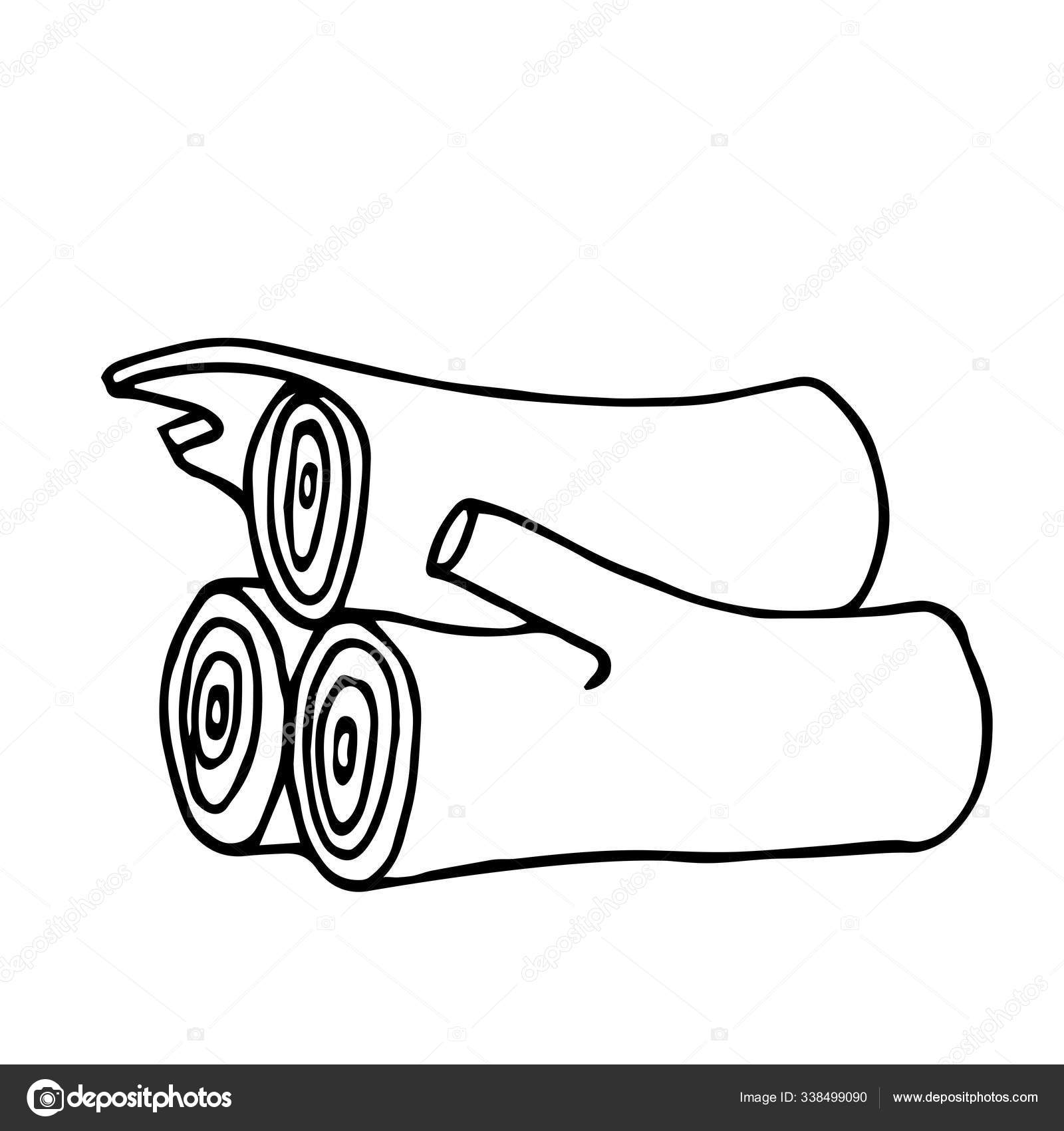 Firewood Stacked Woodpile Rustic Stove Vector Illustration Black Contour  Lines Stock Vector by ©nickolai_self_taught 338499090, image size:1600x1700