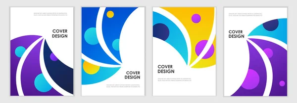 Conjunto Plantillas Banner Universo Diseño Del Espacio Ilustración Vectorial — Vector de stock