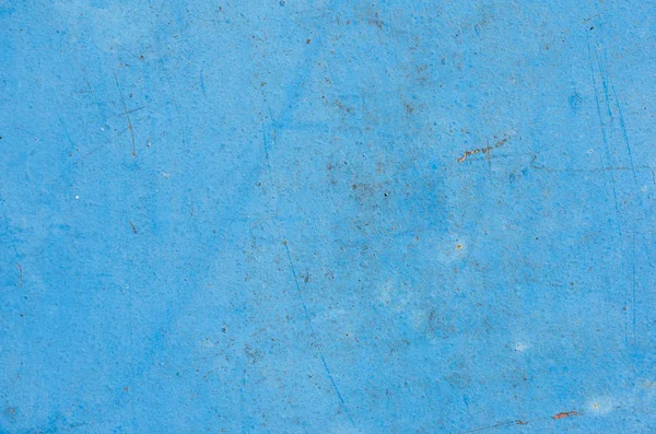Eski boyalı mavi metal doku mavi renk