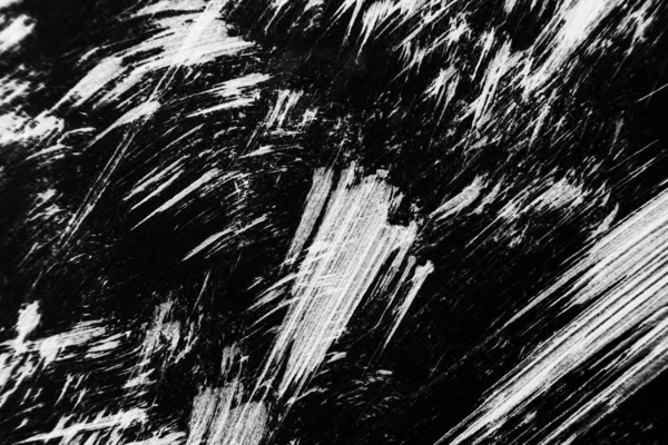 黒を基調とした筆による白絵の文様 — ストック写真