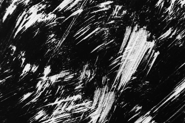 黒を基調とした筆による白絵の文様 — ストック写真